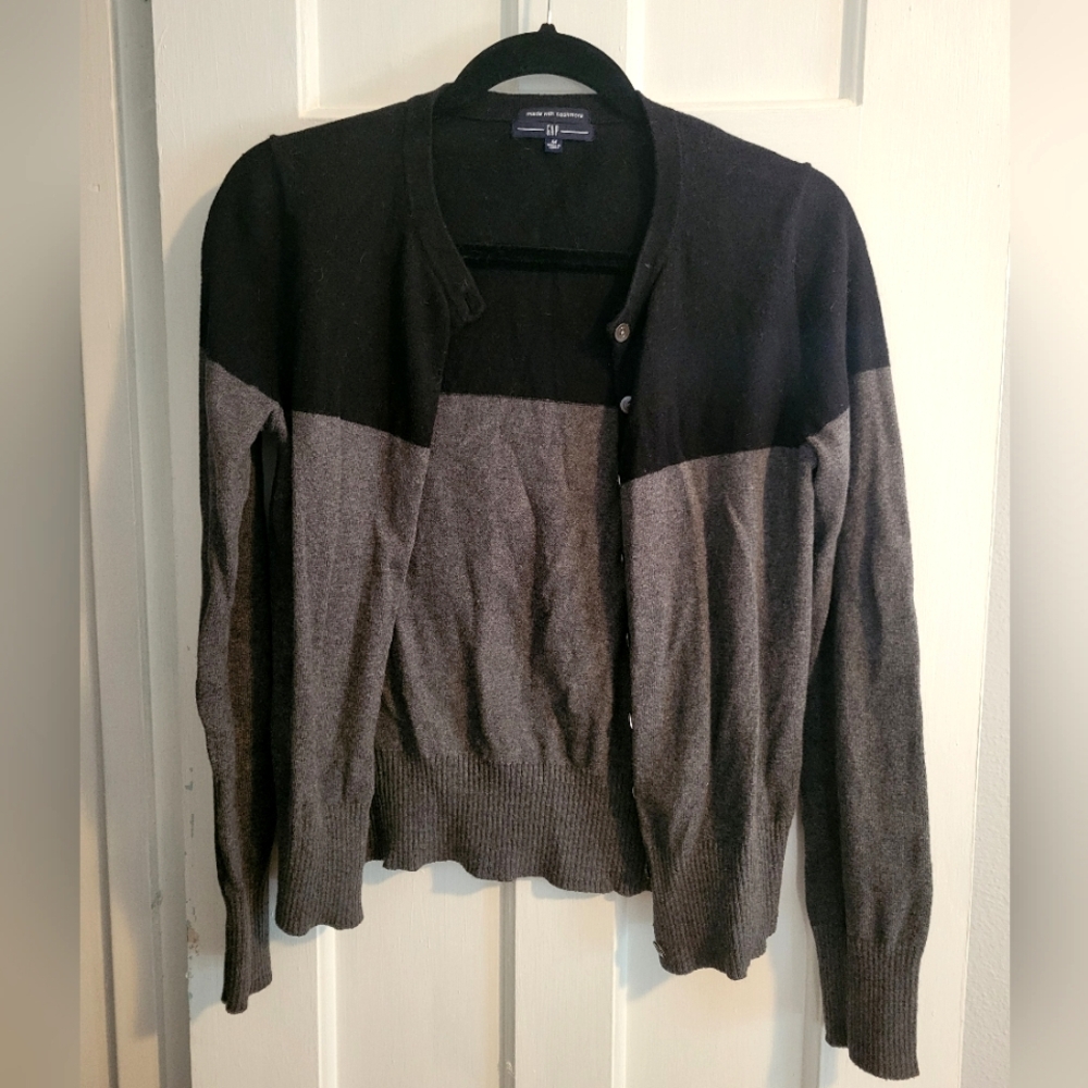 GAP Cashmere Button Up Cardigan Sweater